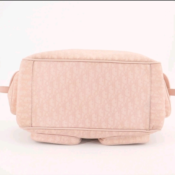(RARE) CHRISTIAN DIOR PINK  LOVELY TROTTER BAG - Picture 5 of 8
